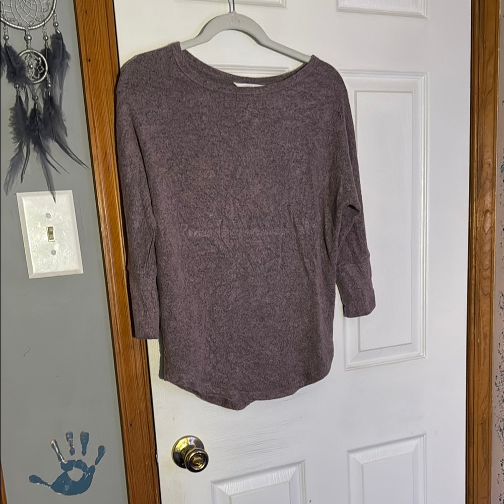Purple Knit Sweater